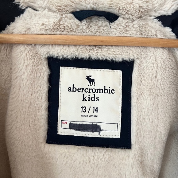 Abercrombie Kids Parka Coat with Removable Faux Fur Trim - Picture 12 of 14